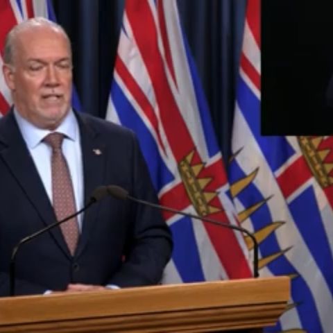 Policy and Right BC Premier John Horgan Update July 16
