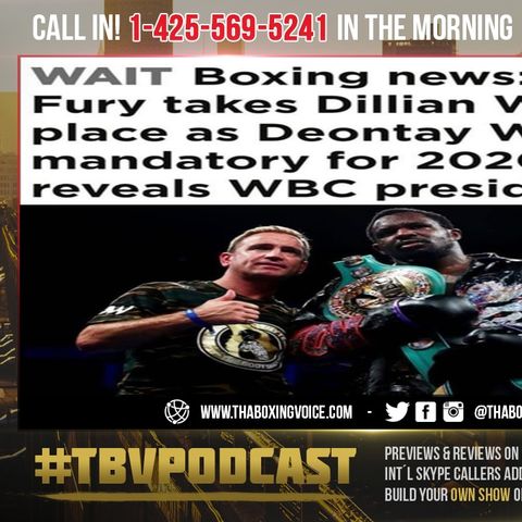 ☎️Tyson Fury Replaces Dillian Whyte as Mandatory Challenger for Deontay Wilder😳