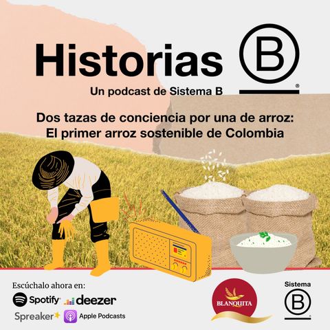 Ep. 18 2 tazas de conciencia por 1 de arroz: el primer arroz sostenible de Colombia