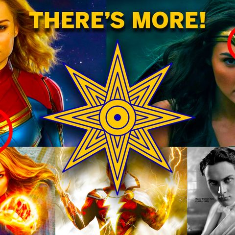 Captain Marvel Addendum - The Star of Inanna, Wonder Woman and the Masonic Connection