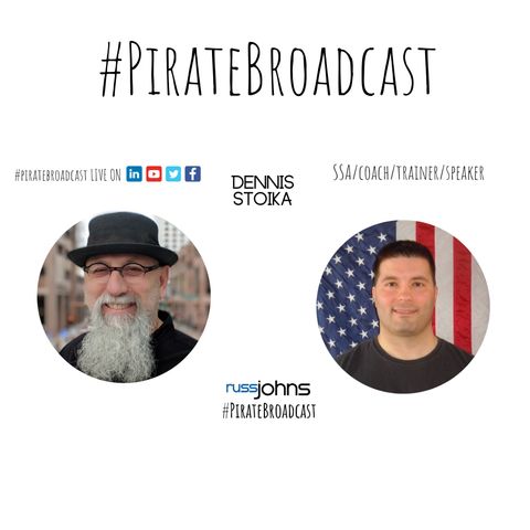 Catch Dennis Stoika on the #PirateBroadcast