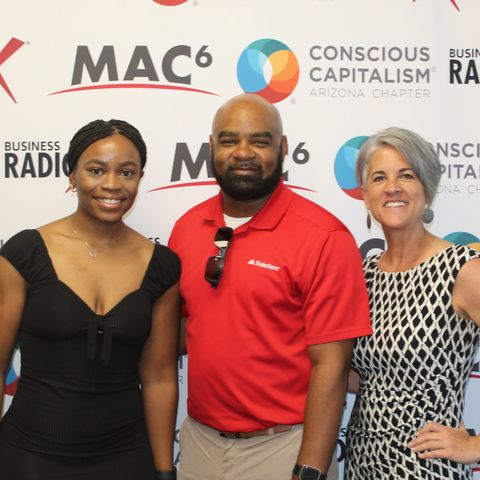 Tez Adams and Victoria Ogbonnaya with State Farm Insurance