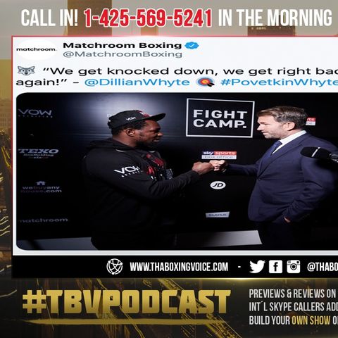 ☎️Povetkin vs Whyte Rematch Nov 21 🐺“We Get Knocked Down😴We Get Right back Up and Go Again❗️”