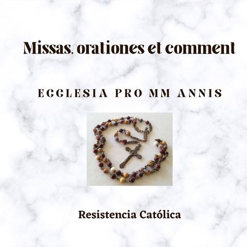 Santo rosario en latín. Misterios dolorosos. Martes y viernes