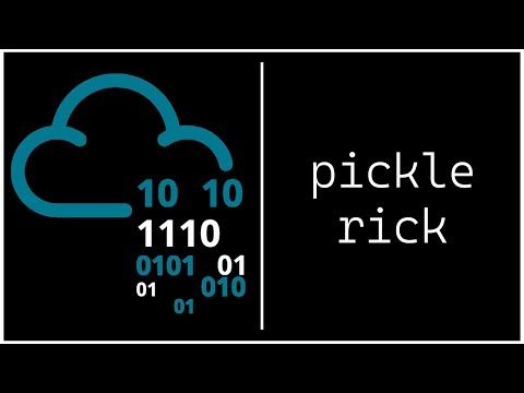 Pickle Rick CTF | TryHackMe