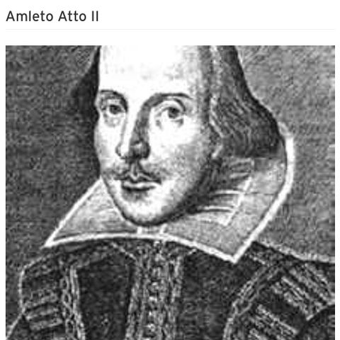Amleto Atto II