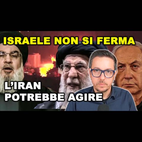 ISRAELE NON SI FERMA IN LIBANO | confermata dell’uccisione del leader di HEZBOLLAH Hasan Nasrallah