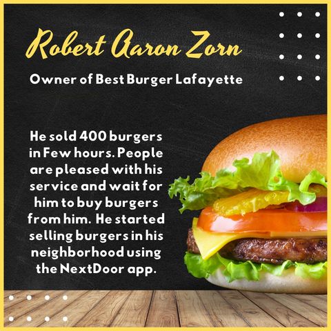 Few Reasons That Make The Burger Most Popular | Robert Aaron Zorn