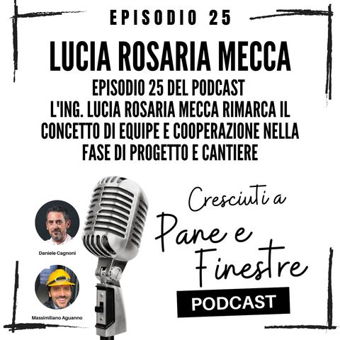 Cresciuti a pane e finestre Podcast 25 Daniele Cagnoni Massimiliano Aguanno e Lucia Rosaria Mecca