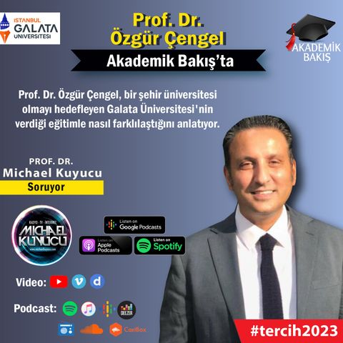 Prof. Dr. Özgür Çengel  -  Galata Üniversitesi Rektörü