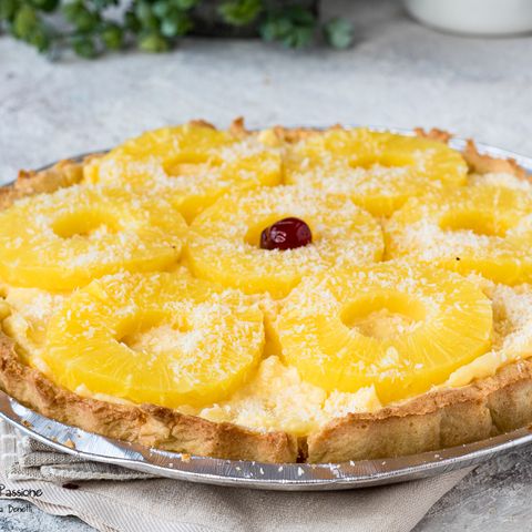 CROSTATA COCCO E ANANAS