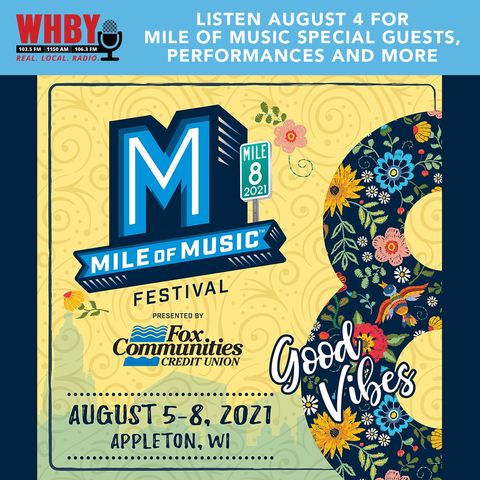 WHBY's Mile of Music & Bike to the Beat Takeover Day Interviews