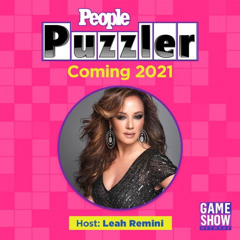 Leah Remini From GSN's People Puzzler