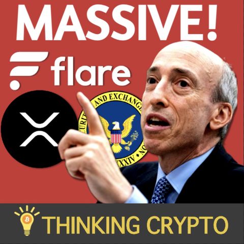 MASSIVE CRYPTO NEWS! - Flare Token Distribution & US Crypto Regulations FTX SEC Gary Gensler