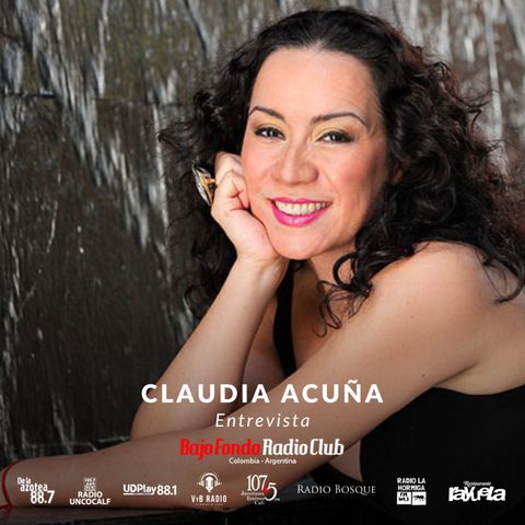 Claudia Acuña en Bajo Fondo Radio Club
