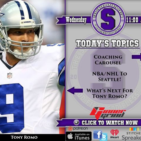 The Short Sports Show Ep. 185 | Romo's Next Chance, Coaching Carousel, Kaepernick is a POSER!