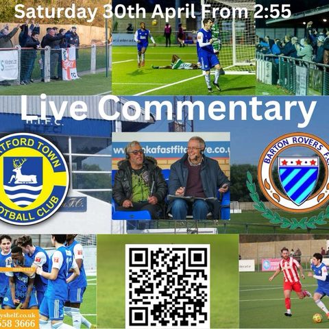 Hertford Town v Barton Rovers Live