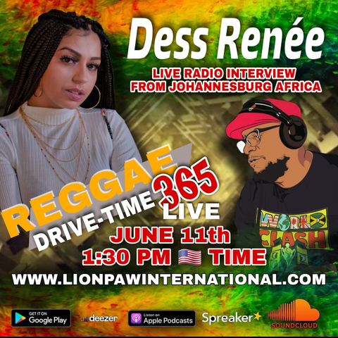 Reggae Drive-Time365 Live with Lion Paw Int'l Ep 11 June