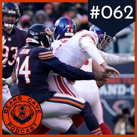 Bearscave Podcast 062 - Jogo 16 vs Giants - Temporada 2021