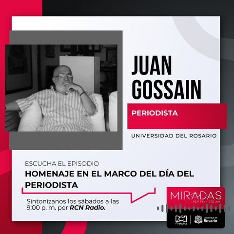 Universidad del Rosario le brinda homenaje a Juan Gossain