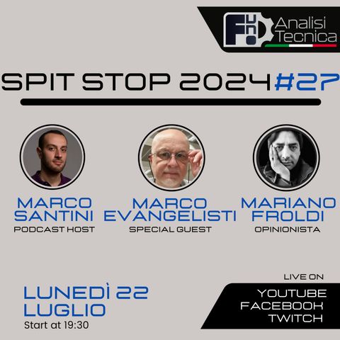 Spit Stop 2024 - Puntata 27 - LIVE con Marco Evangelisti