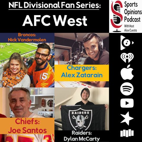 SOP Special NFL Divisional Fan Series: AFC West