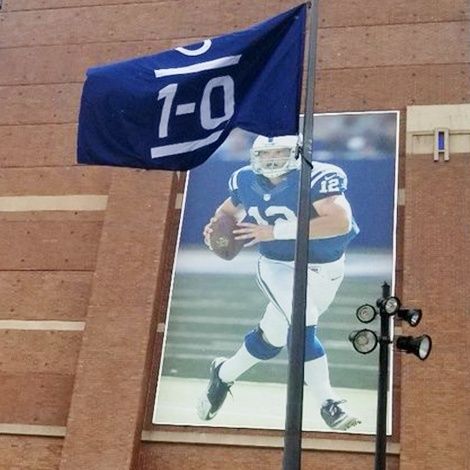 Indianapolis Colts Hang Laughable New Banner, Sell Laughable Shirt