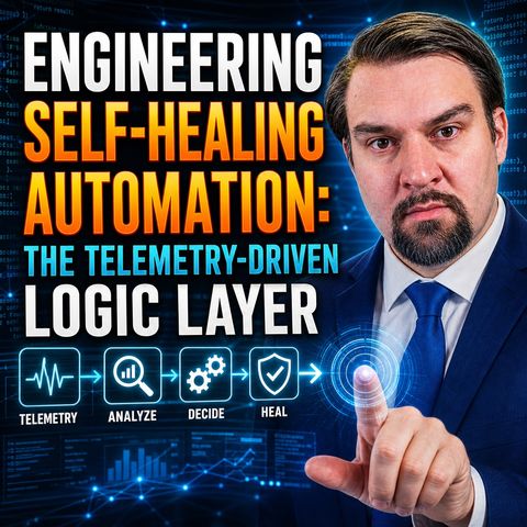 Engineering Self-Healing Automation: The Telemetry-Driven Logic Layer