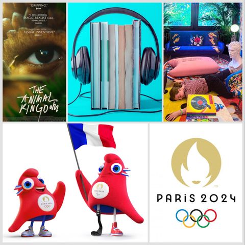 80 - Animali azzurri (L'ITALIA ALLE OLIMPIADI DI PARIS 2024, 3 AUDIOLIBRI DA NON PERDERE, THE ANIMAL KINGDOM)