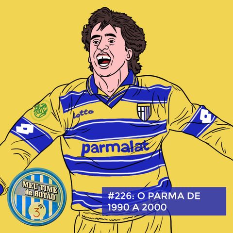 Botão #226 O Parma dos anos 90
