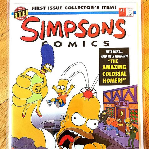 Episode 014 - Simpsons Comics No. 1, Nov. 1993, Bongo Comics