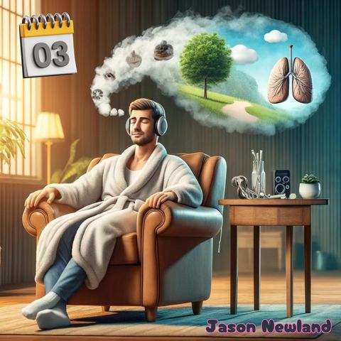 (no music) #3 - Week 3 -  28 day Stop Smoking Hypnosis Course (Jason Newland)