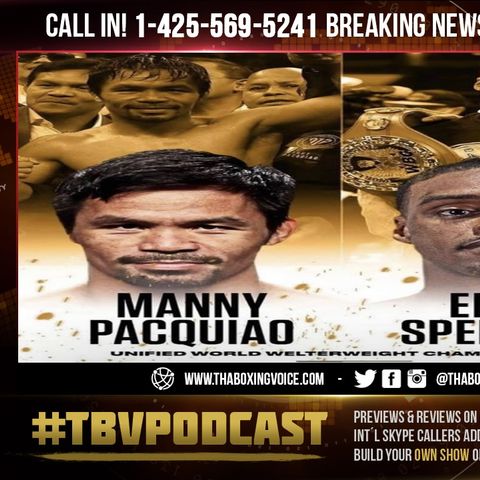 ☎️BREAKING NEWS: Manny Pacquiao vs Errol Spence Jr Listed as 3 Belt Unification On BoxRec😱