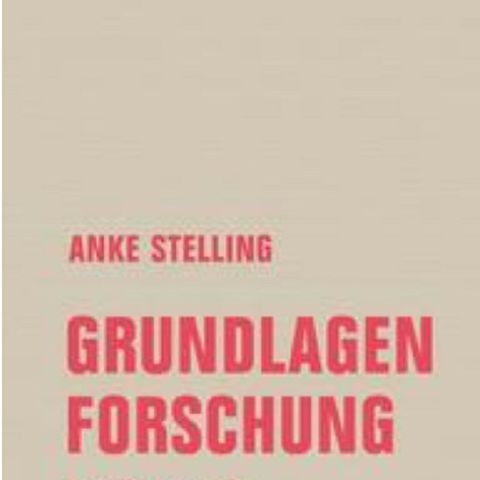 8.4. Anke Stelling: Grundlagenforschung (Kerstin Morgenstern)