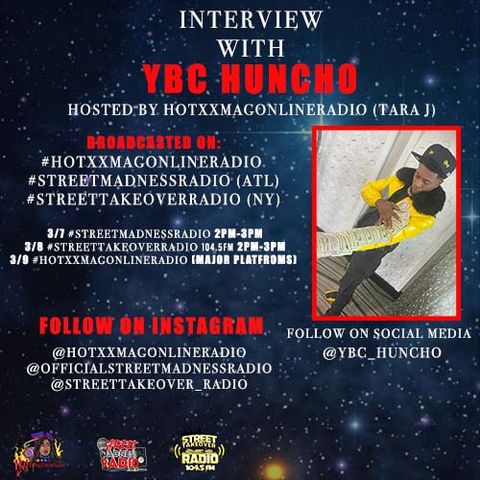 HotxxMagOnlineRadio LIVE With YBC Huncho Interview