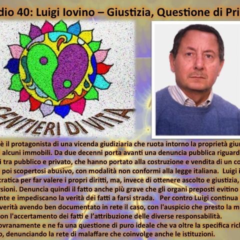 EP40 Luigi Iovino - sulla giustizia