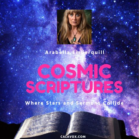 Arabella Emberquill: A Mystic Witch's Celestial Journey Through Scriptures 📚