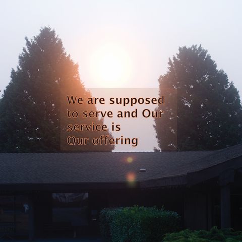 How do you serve