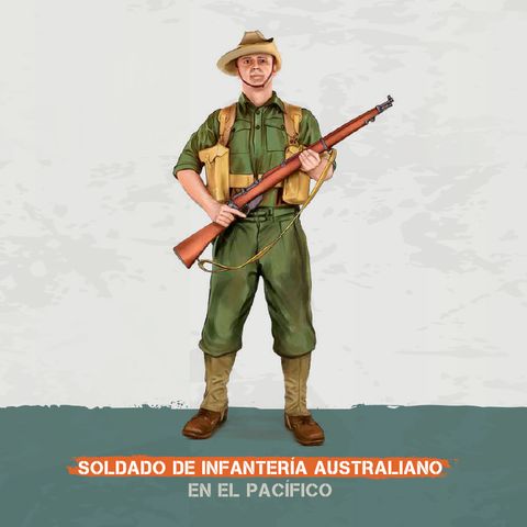 Episodio 12: Soldado de infantería australiano en el Pacífico