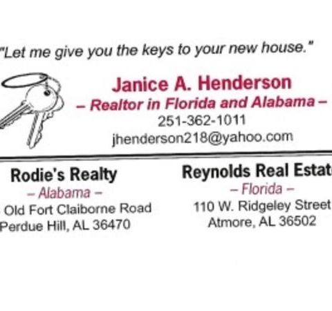 Sun. GOSPEL Brought to You By  Janice A. Henderson Realtor Florida & Alabama