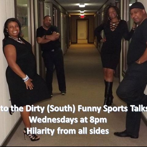 Dirty Funny Sports Talkshow Crew with Jen the Sportsdiva