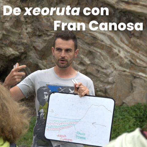 Efer 605 (20-7-22): Efer 605 (20-7-22): De paseo xeolóxico por Burela con Fran Canosa