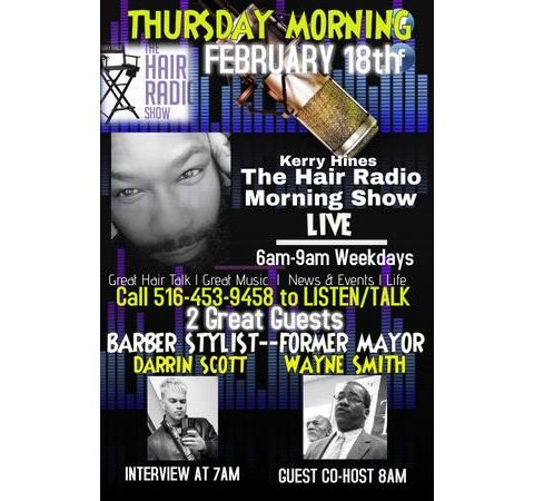 The Hair Radio Morning Show LIVE #533  Thursday, February 18th, 2021