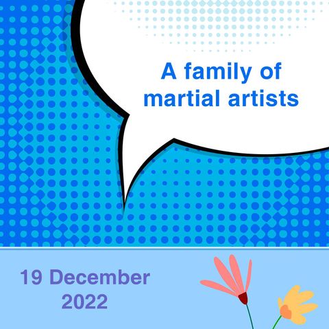 A family of martial artists