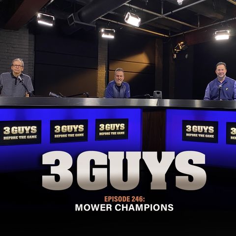 Mower Champions with Tony Caridi, Brad Howe and Hoppy Kercheval