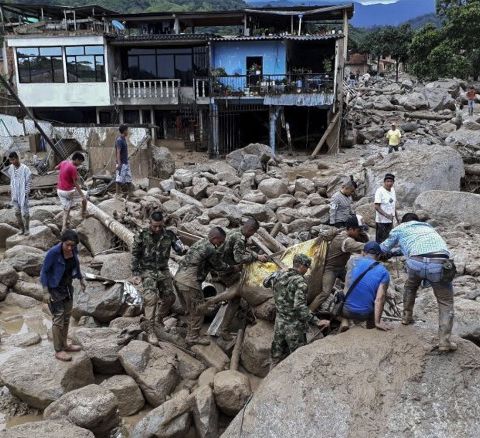 Death Toll Continues To Climb In Columbia Following A Mudslide