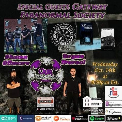 Special Guests Gateway Paranormal Society