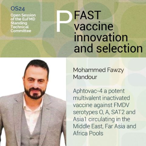 Mohammed Fawzy Mandour / FAST vaccine innovation and selection / Poster session