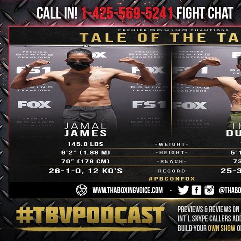 ☎️Jamal James vs. Thomas Dulorme🔥 For Vacant WBA interim Welterweight Title❗️Live Fight Chat🥊