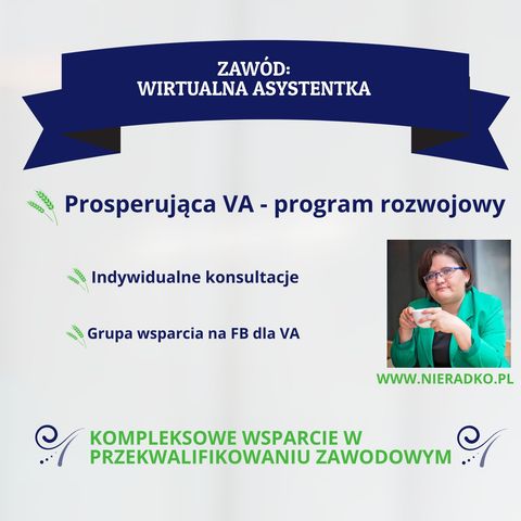 ZVA: Specjalizacje VA - Copywriter Karolina Brzuchalska